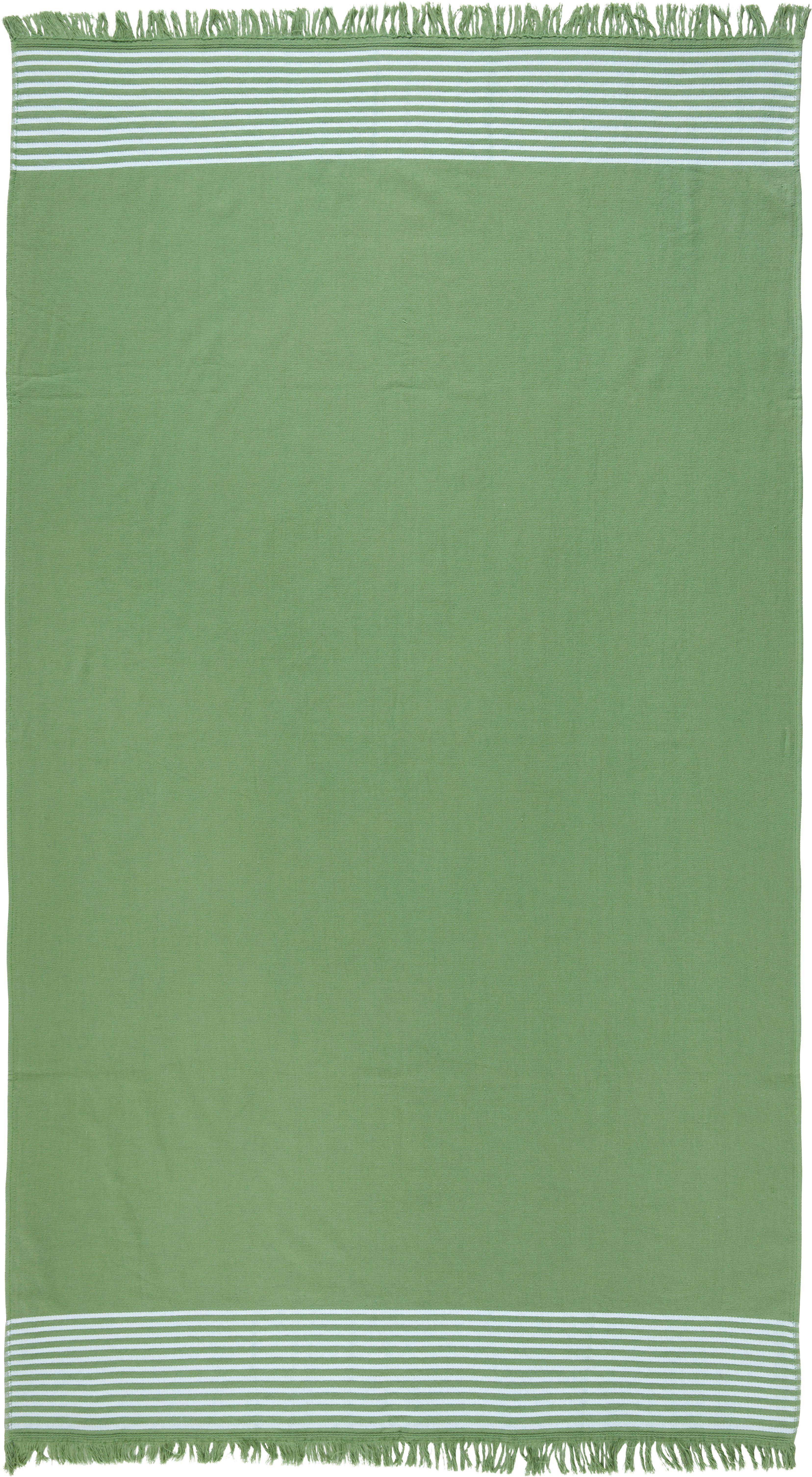 Hamam Törölköző Tessa 90/160cm - zöld, Konventionell, textil (90/160cm) - Modern Living