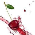 Glasbild Cherry, ca. 20x20x1,7cm - Multicolor, MODERN, Glas (20/20/1,70cm) - MÖMAX modern living