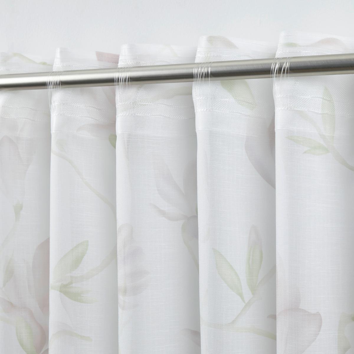 Fertigvorhang Magda ca. 140x245cm - Pink, Basics, Textil (140/245cm) - Modern Living