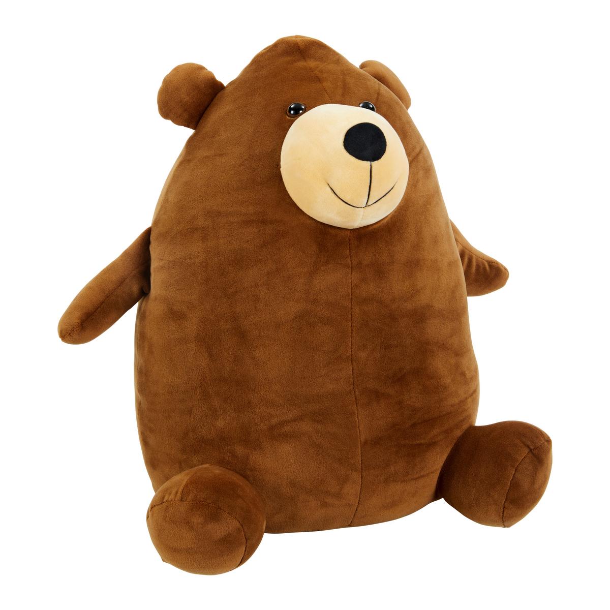 Plüssállat Fluffy - barna, Modern, textil (18/42cm) - Bessagi Kids