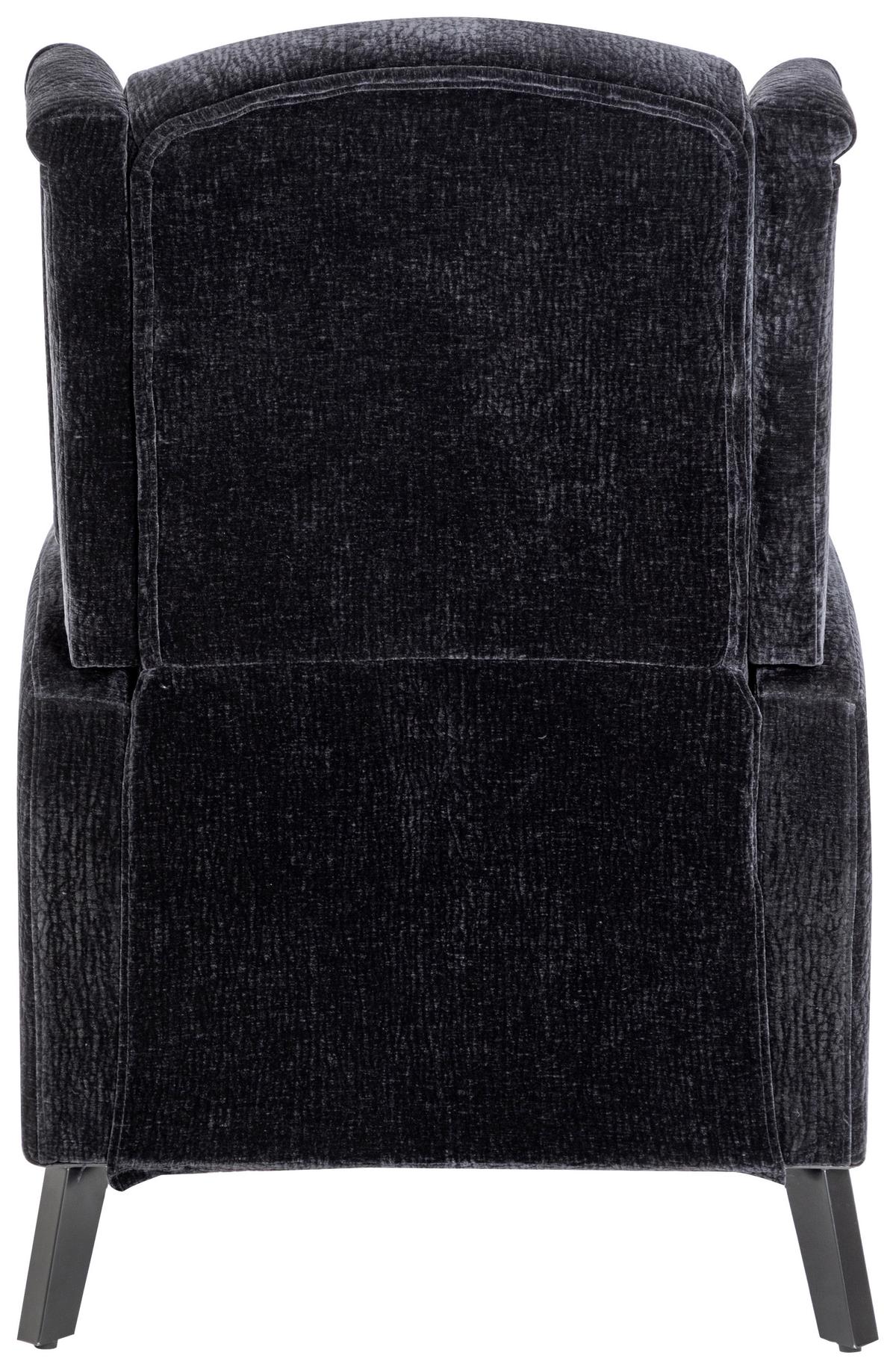 Relaxsessel Cosy Schwarz - Schwarz, MODERN, Holz/Textil (68/104/87cm) - Mömax