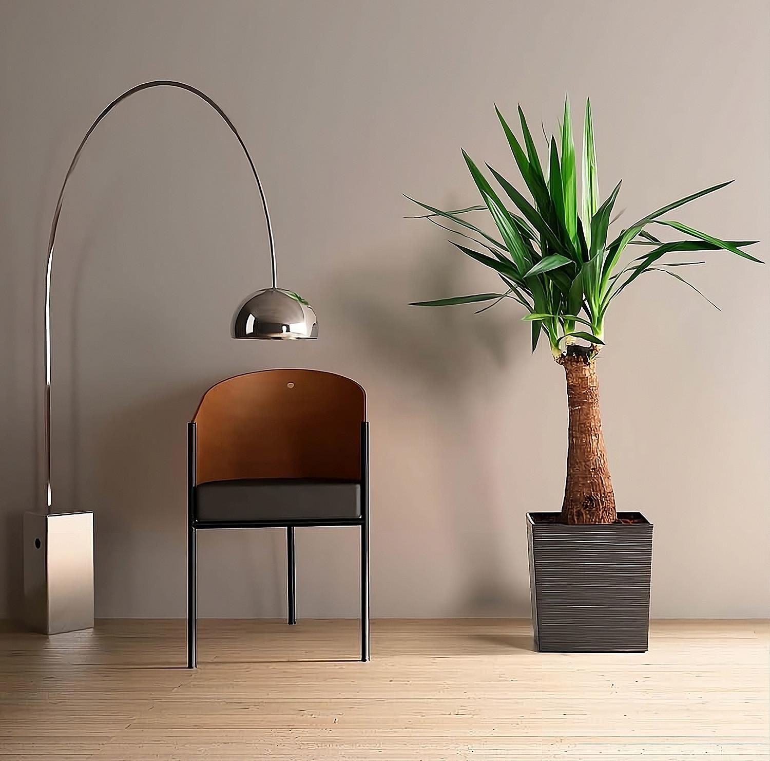 Pflanzentopf Anthrazit - Anthrazit, Basics, Kunststoff (40/41,5/40cm) - Siena Garden