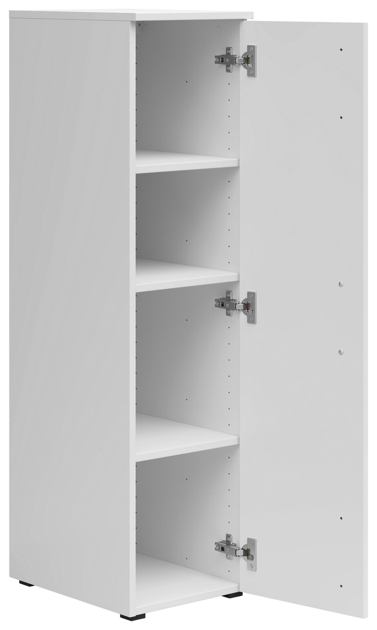 Dulap MULTI - alb, Modern, material pe bază de lemn (30/115/40cm) - Modern Living
