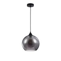 Pendelleuchte Bergen Schwarz max. 60 Watt - Schwarz, Trend, Glas/Metall (25/21.5cm) - MAYTONI