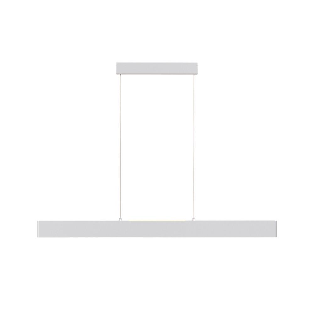Hängeleuchte Step Weiß max. 30 Watt - Weiß, Basics, Metall (118,5/4/8cm) - MAYTONI