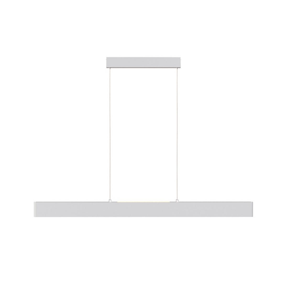 Hängeleuchte Step Weiß max. 30 Watt - Weiß, Basics, Metall (118,5/4/8cm) - MAYTONI