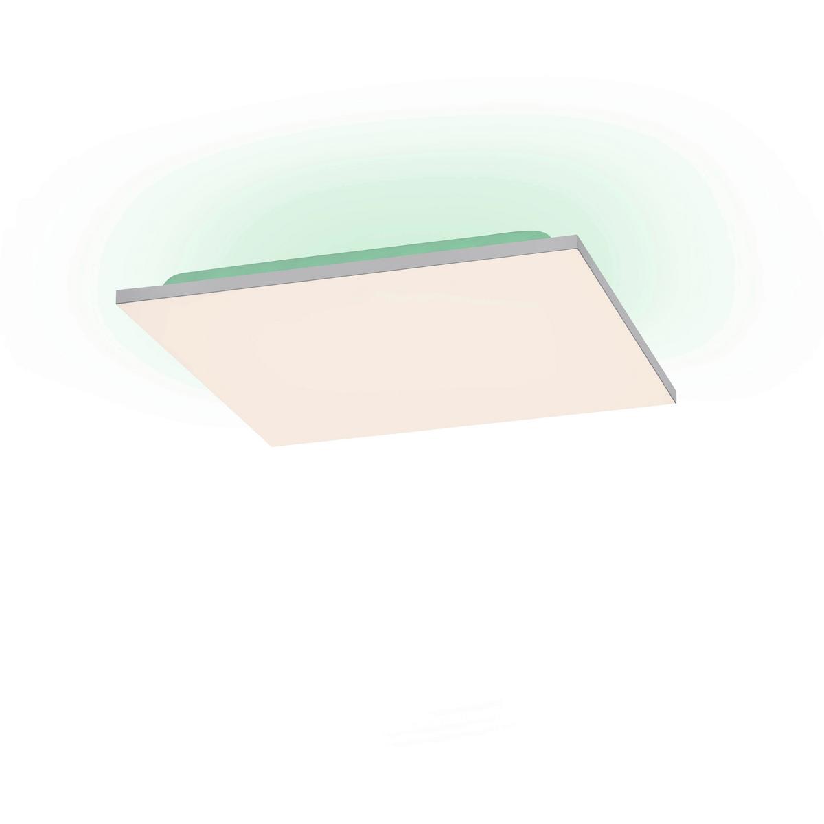 LED-Deckenleuchte Gustav 29 Watt - Weiß, Design, Kunststoff/Metall (45/45/7cm)