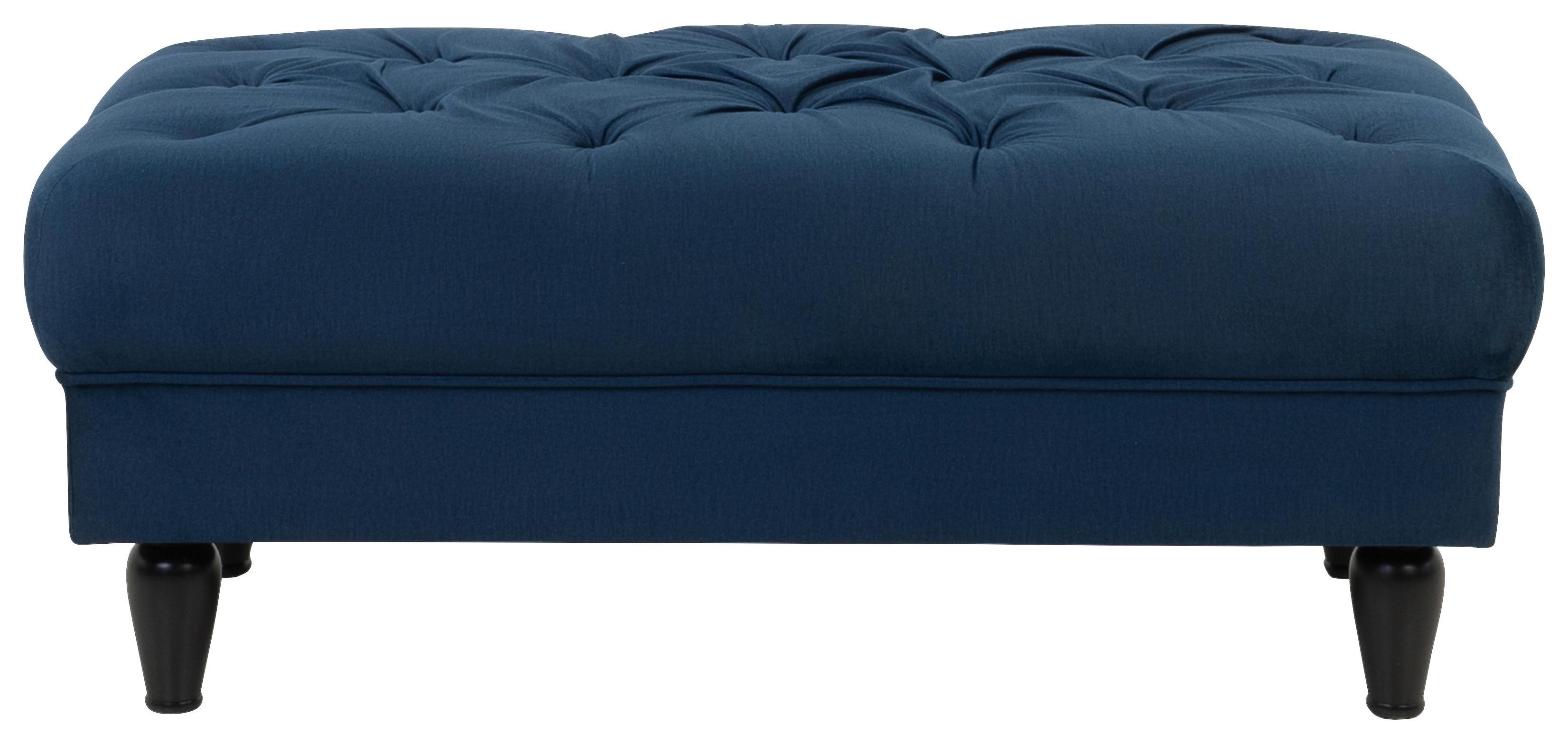 TABURET CUPIDO - albastru închis, Design, textil (110/44/56cm) - Mömax