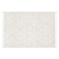 Szőtt Szőnyeg Adjer 160/230 - világosszürke/alabástromfehér, Modern, textil (160/230cm) - Mömax