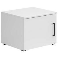 Aufsatzschrank Multistauraum Weiß - Schwarz/Weiß, MODERN, Holzwerkstoff/Kunststoff (45/35/40cm) - Mömax