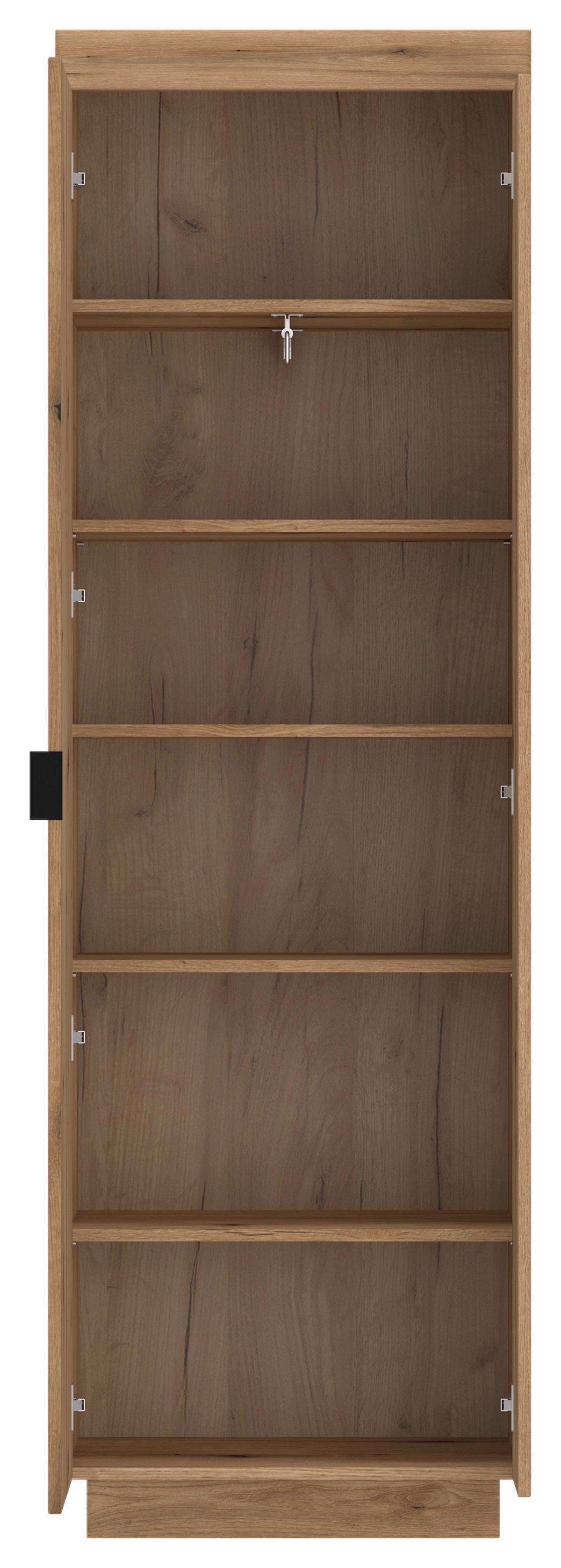 Dulap pentru hol DELAMAR - culoare lemn stejar, Trend, material pe bază de lemn (62,2/197,8/39,6cm) - Modern Living