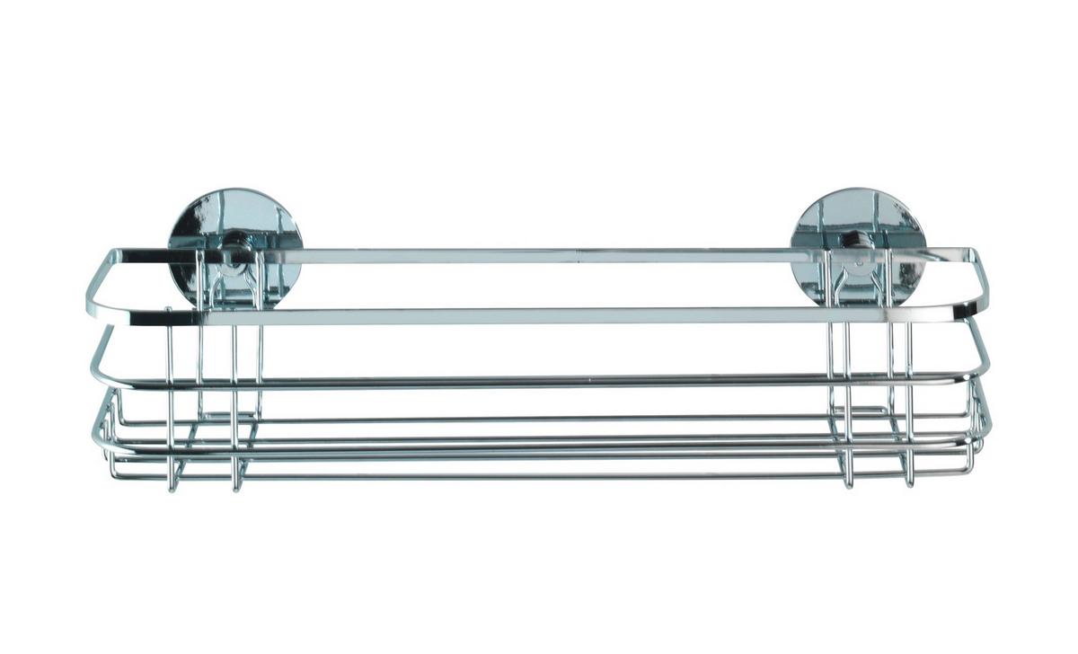 Duschregal in Chromfarben - Chromfarben, MODERN, Metall (38/10,5/11cm) - Mömax