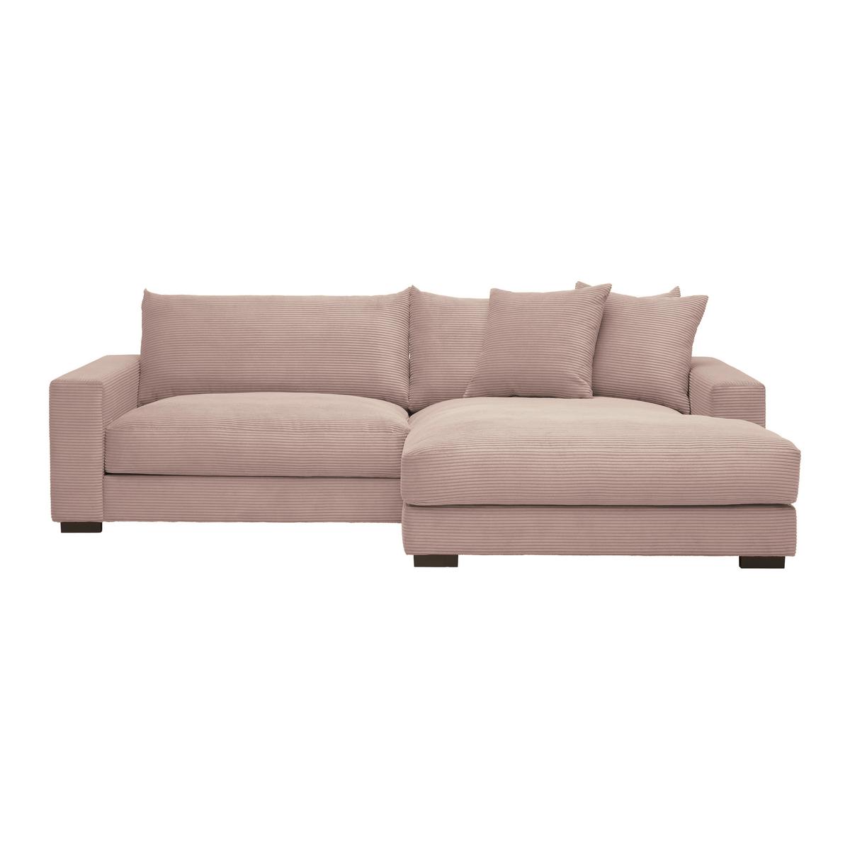 Canapea modulara PEDRO - roz, Modern, textil (265/180cm) - Mömax