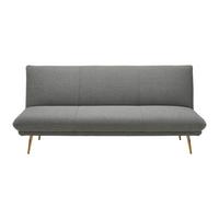 Zofa S Posteljno Funkcijo Ben, Siva - zlate barve/siva, Moderno, kovina/tekstil (186/82/85cm) - Bessagi Home