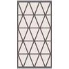 Flachwebeteppich Phoenix 1 in Anthrazit ca. 80x150cm - Anthrazit/Silberfarben, Modern, Textil (80/150cm) - Modern Living