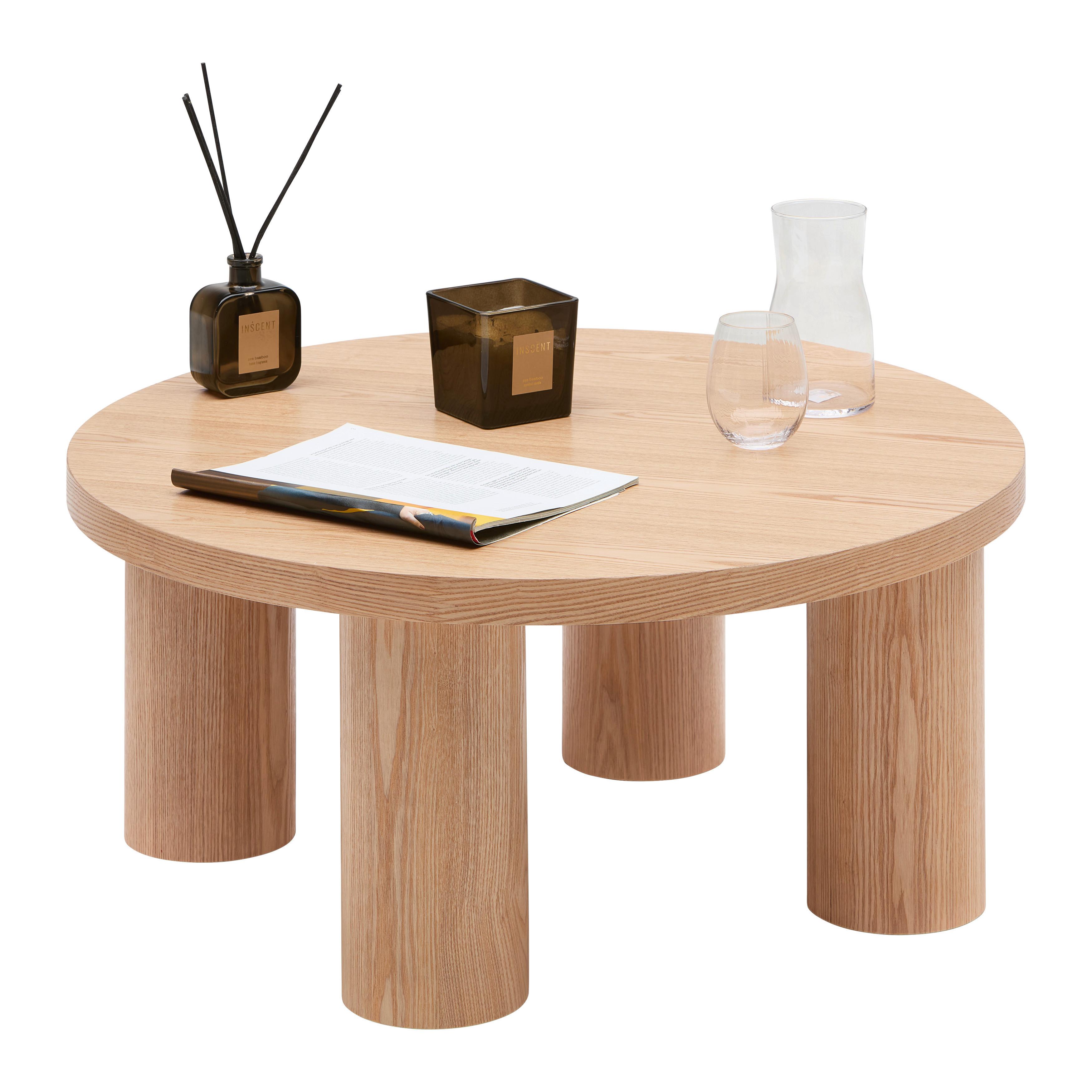 Couchtisch Ivar Naturfarben - Naturfarben, MODERN, Holzwerkstoff (80/80/35cm) - Mömax