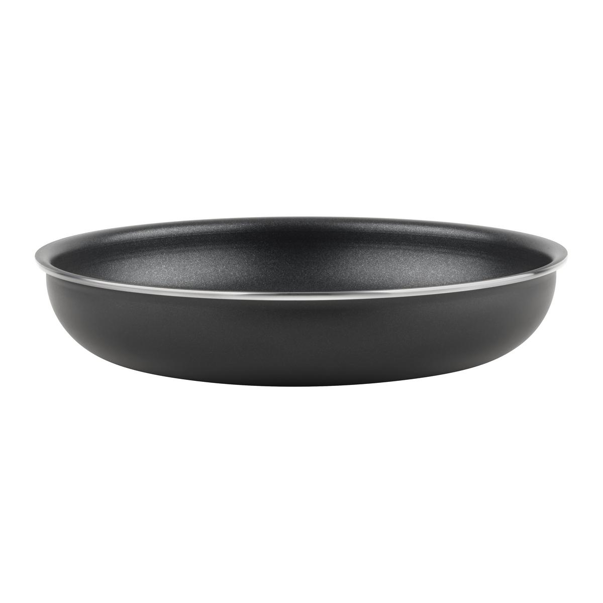 Tigaie pentru prăjit Click&Cook, cca. 20cm - negru, Konventionell, metal (20/4,3cm) - Mömax