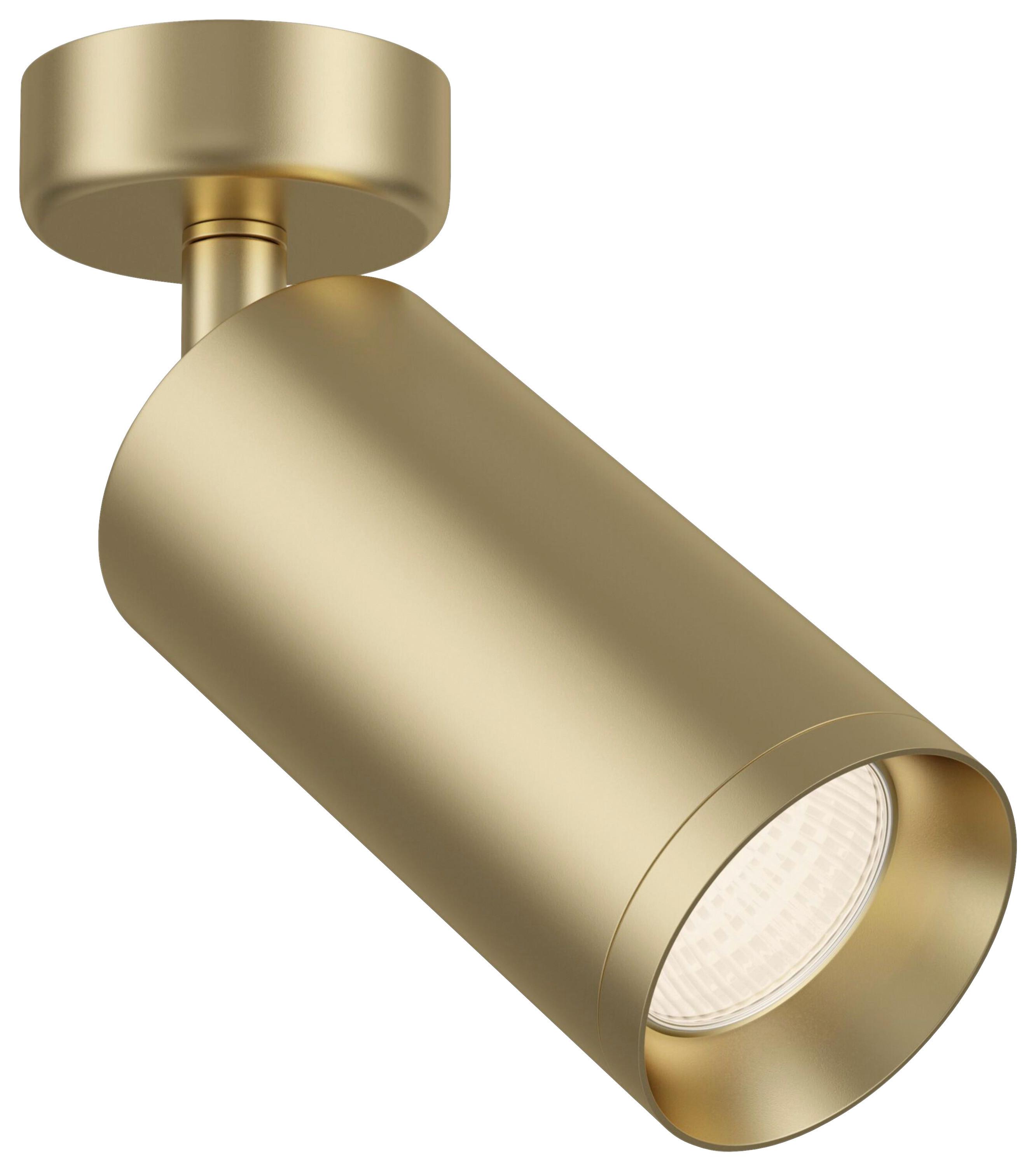 Deckenleuchte Focus Goldfarben max. 50 Watt - Goldfarben, Basics, Metall (6/19,5/13cm) - MAYTONI