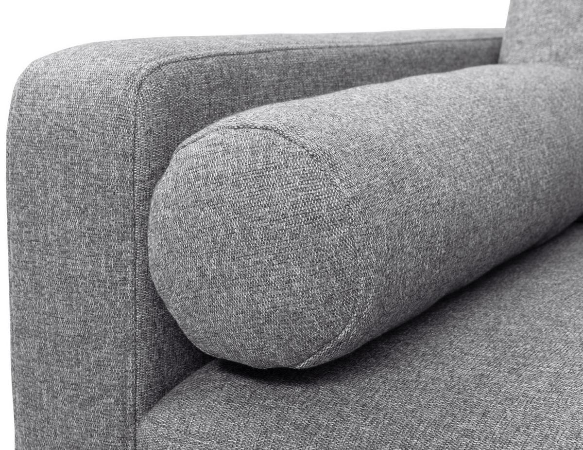 Coltar NORET - gri închis, Konventionell, textil (223/157cm) - Modern Living