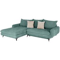 Coltar WAVE - turcoaz, Modern, textil (189/266cm) - Modern Living