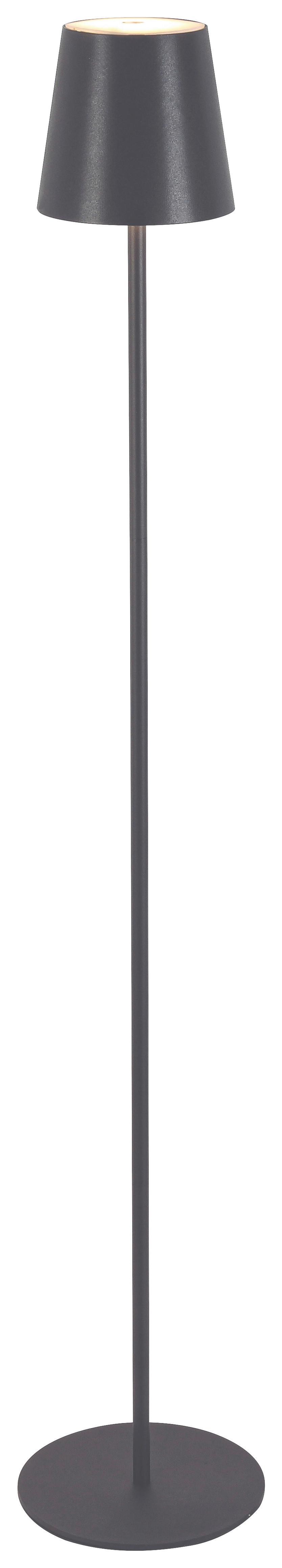 LED-Außenleuchte Ausi Anthrazit max. 4 Watt - Anthrazit, MODERN, Kunststoff/Metall (22/130cm) - Modern Living