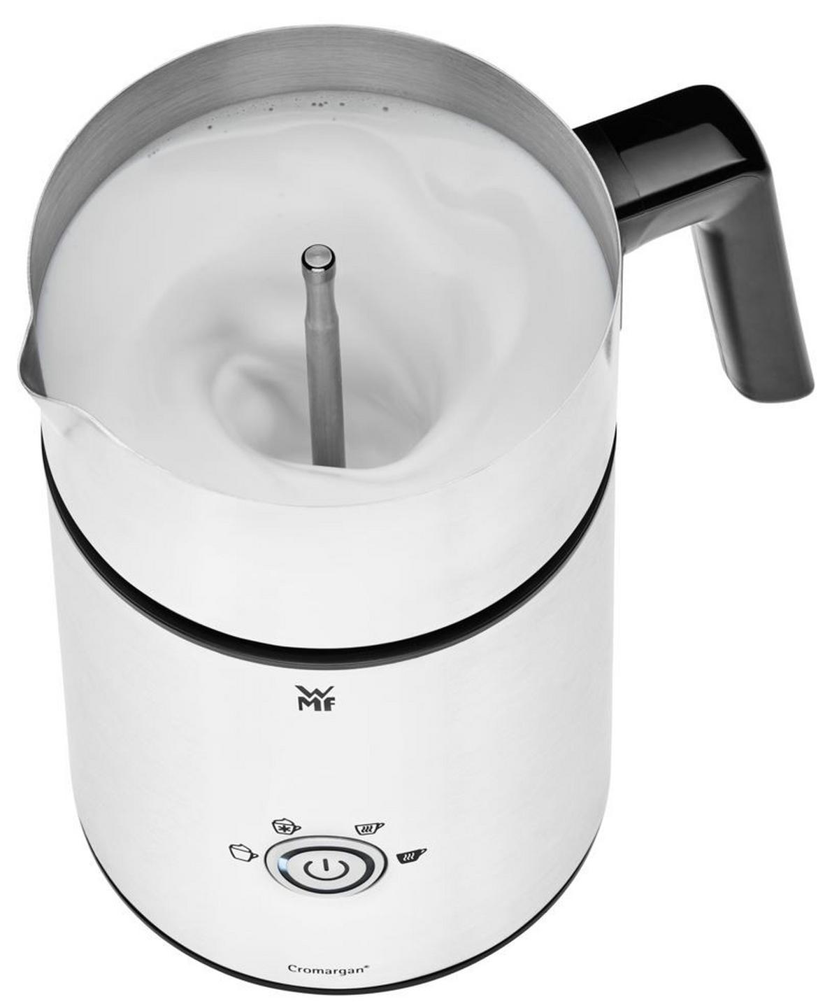 SPIENIACZ DO MLEKA 04 1317 0011 WMF - kolor srebrny/czarny, Design, tworzywo sztuczne/metal (350ml) - WMF