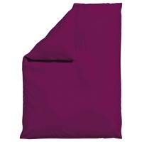 Bettdeckenbezug Woven Satin Violett ca. 155x220cm - Violett, Basics, Textil (155/220cm) - Schlafgut