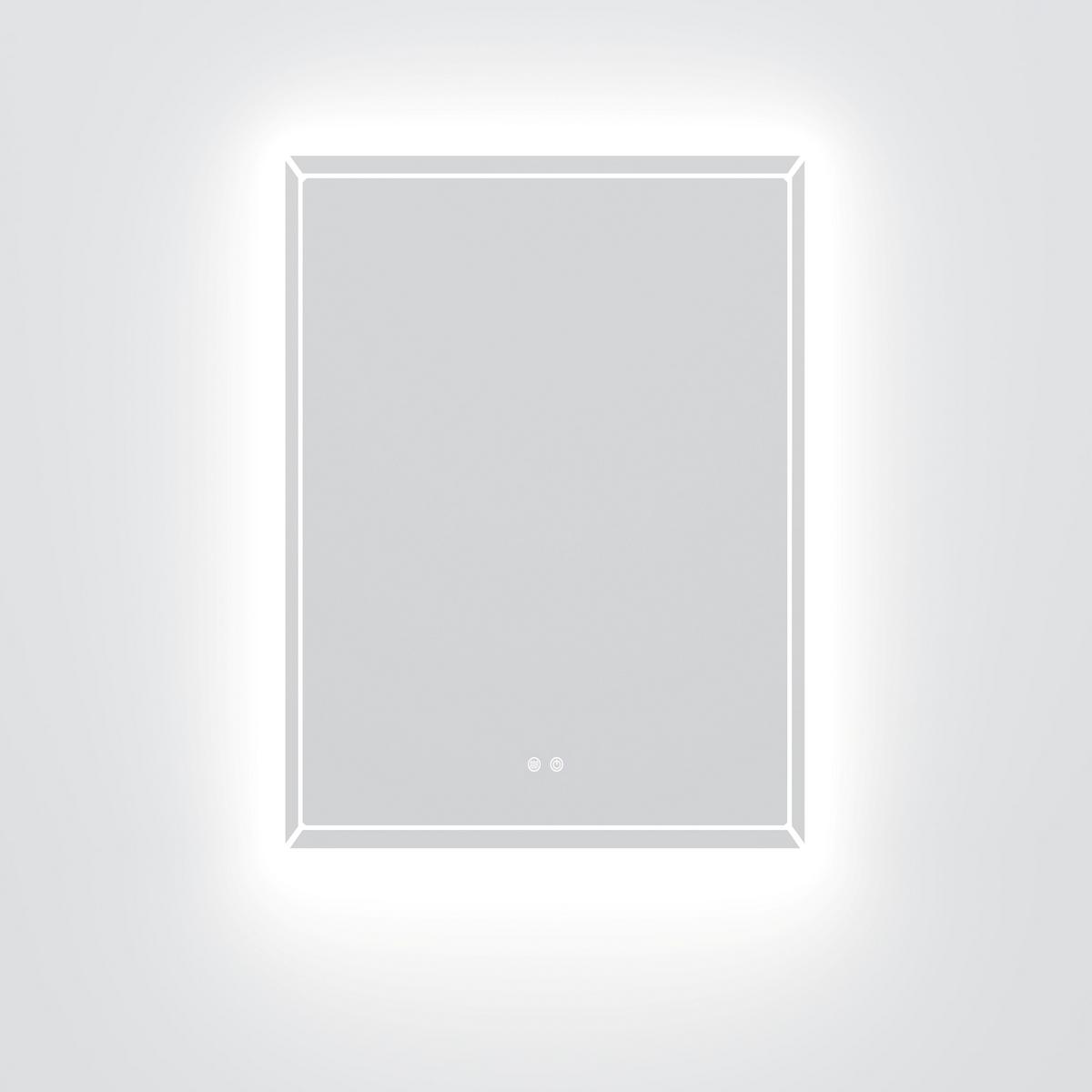 Ogledalo S Rasvjetom Brunelleschi - Moderno, staklo/metal (60/80/3cm)