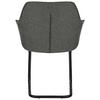 STOL MED ARMSTÖD NOVA - grön/svart, Modern, metall/textil (64/87/60cm) - Mömax