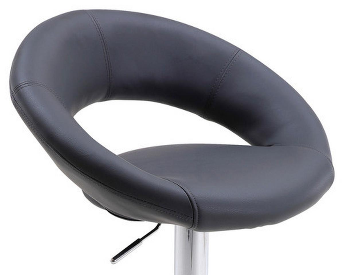 Barski Stol Scott, Siva - barve kroma/siva, Moderno, kovina/umetna masa (56/82-103/50cm)