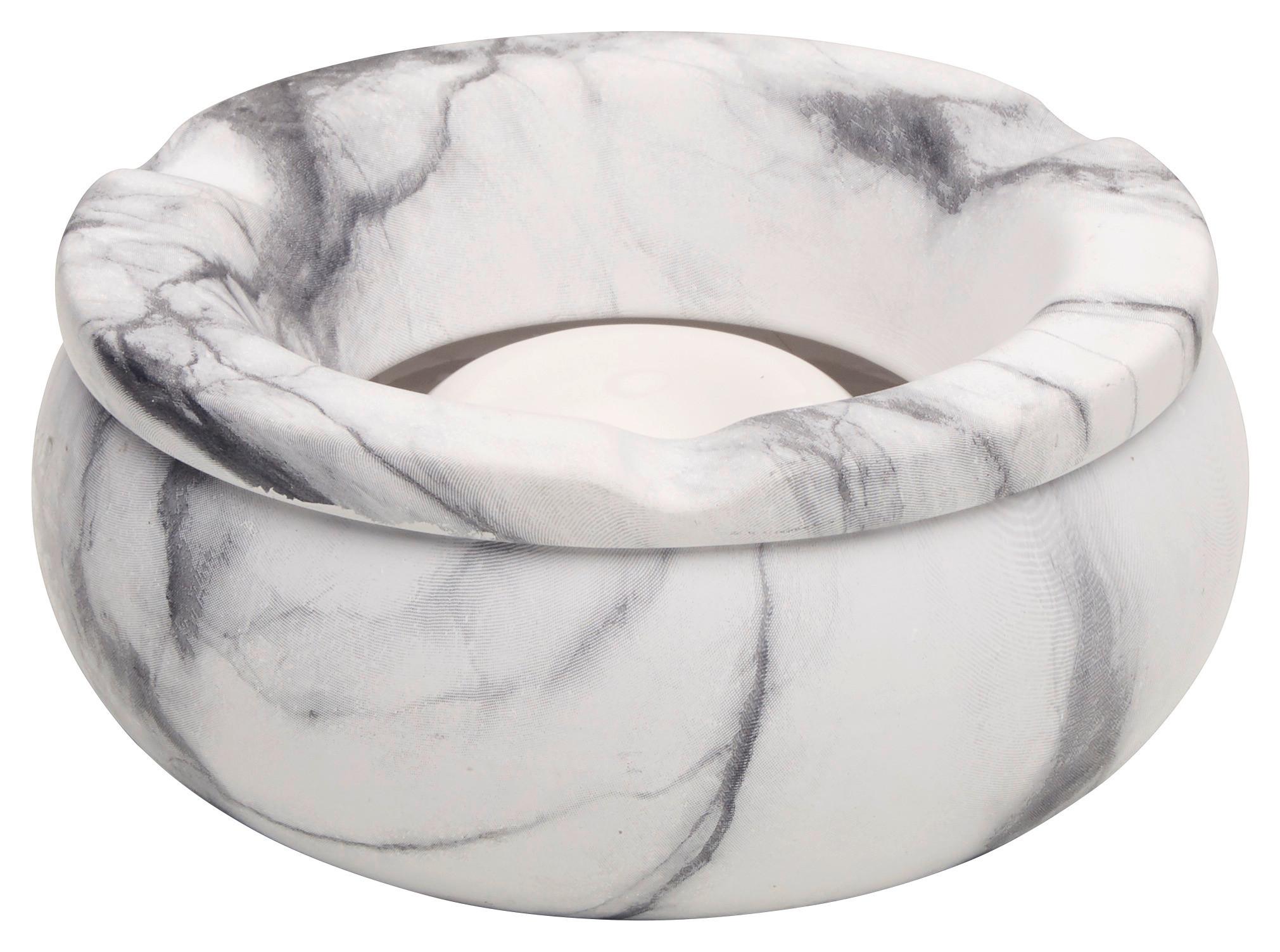 Hamutartó Marble - szürke, kerámia (15/5,7cm) - Modern Living
