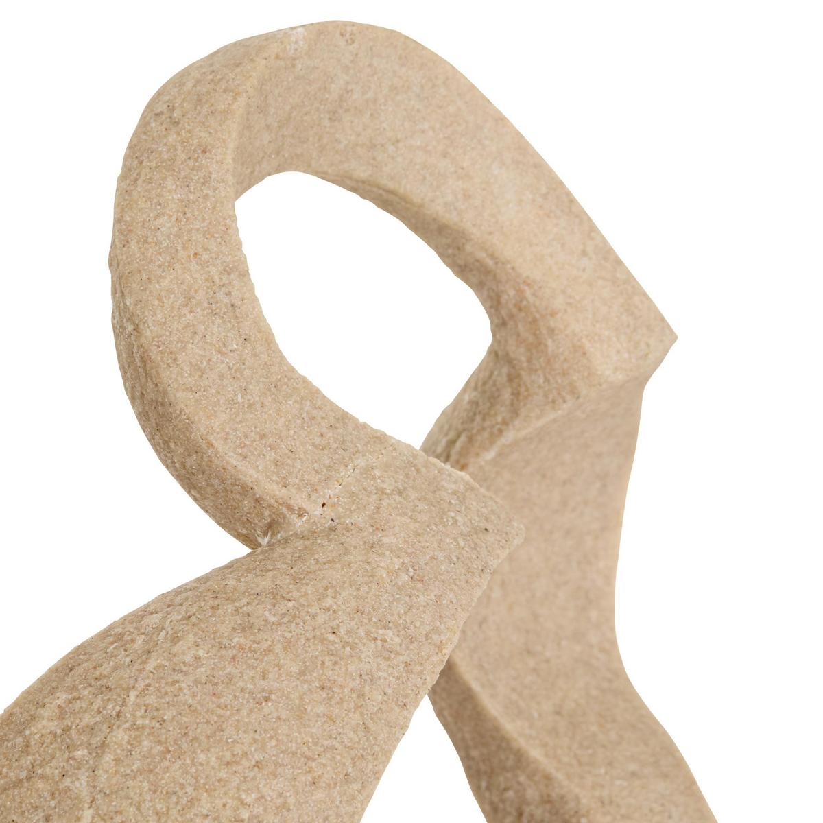 Figura Dekorativna Salma - bež, Osnovno, plastika (22,5/43,5/13cm)