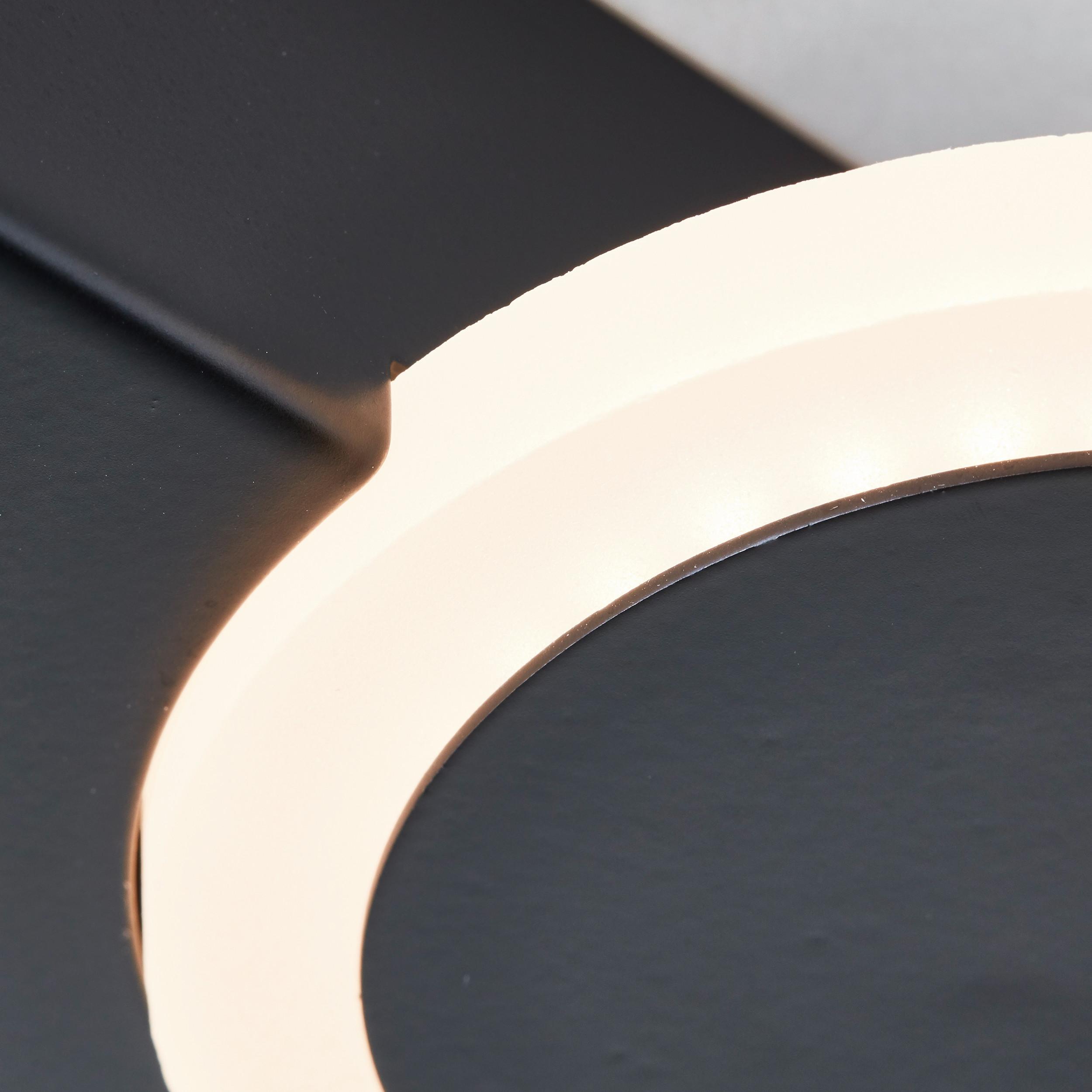 LED-Strahler Meriza Schwarz max. 22 Watt - Schwarz, Design, Kunststoff/Metall (16/70/15cm) - Brilliant