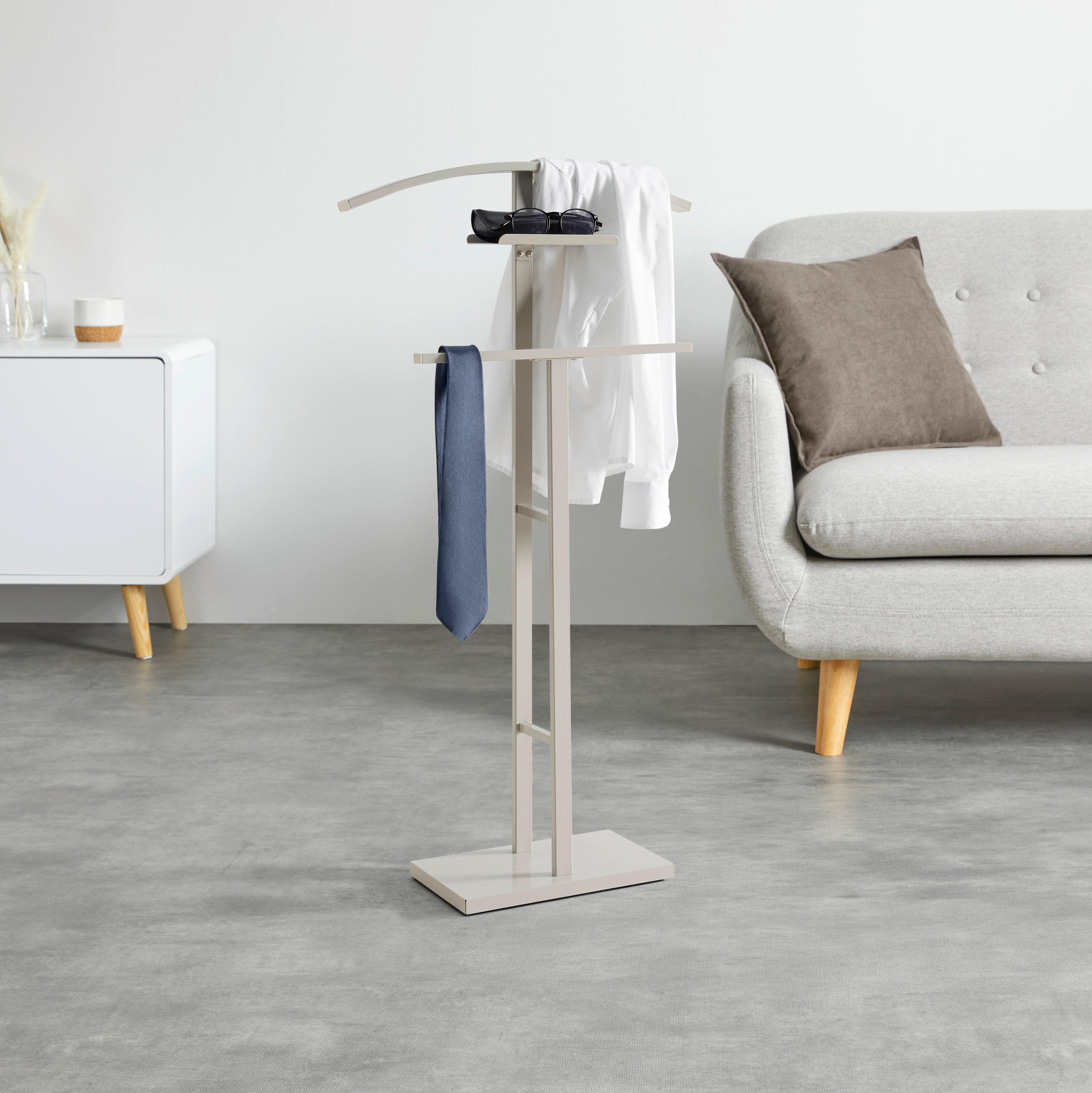 HERRBETJÄNT MONTERO II -EXKLUSIV- -SB- - kashmir, Modern, metall (48/100/20cm) - Mömax