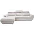 Sedežna Garnitura Bueno - siva/krom, Moderno, umetna masa/tekstil (197-290/89-104/103cm) - Modern Living Sedežna Garnitura Bueno - siva/krom, Moderno, umetna masa/tekstil (197-290/89-104/103cm) - Modern Living