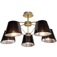 Viseća Svjetiljka Cortez - brončane boje/crna, Konvencionalno, metal (66/66cm)