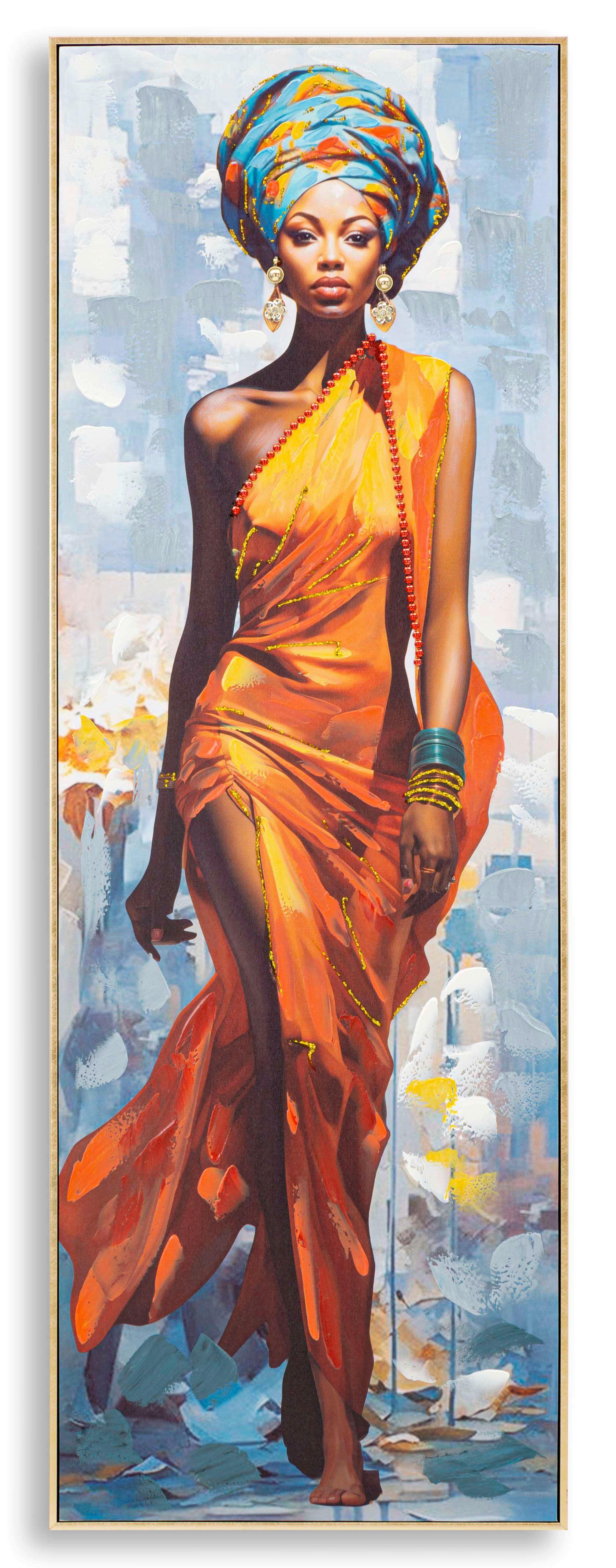 Leinwandbild Multicolor ca. 52x152cm - Basics, Holz/Textil (52/152/4.5cm)