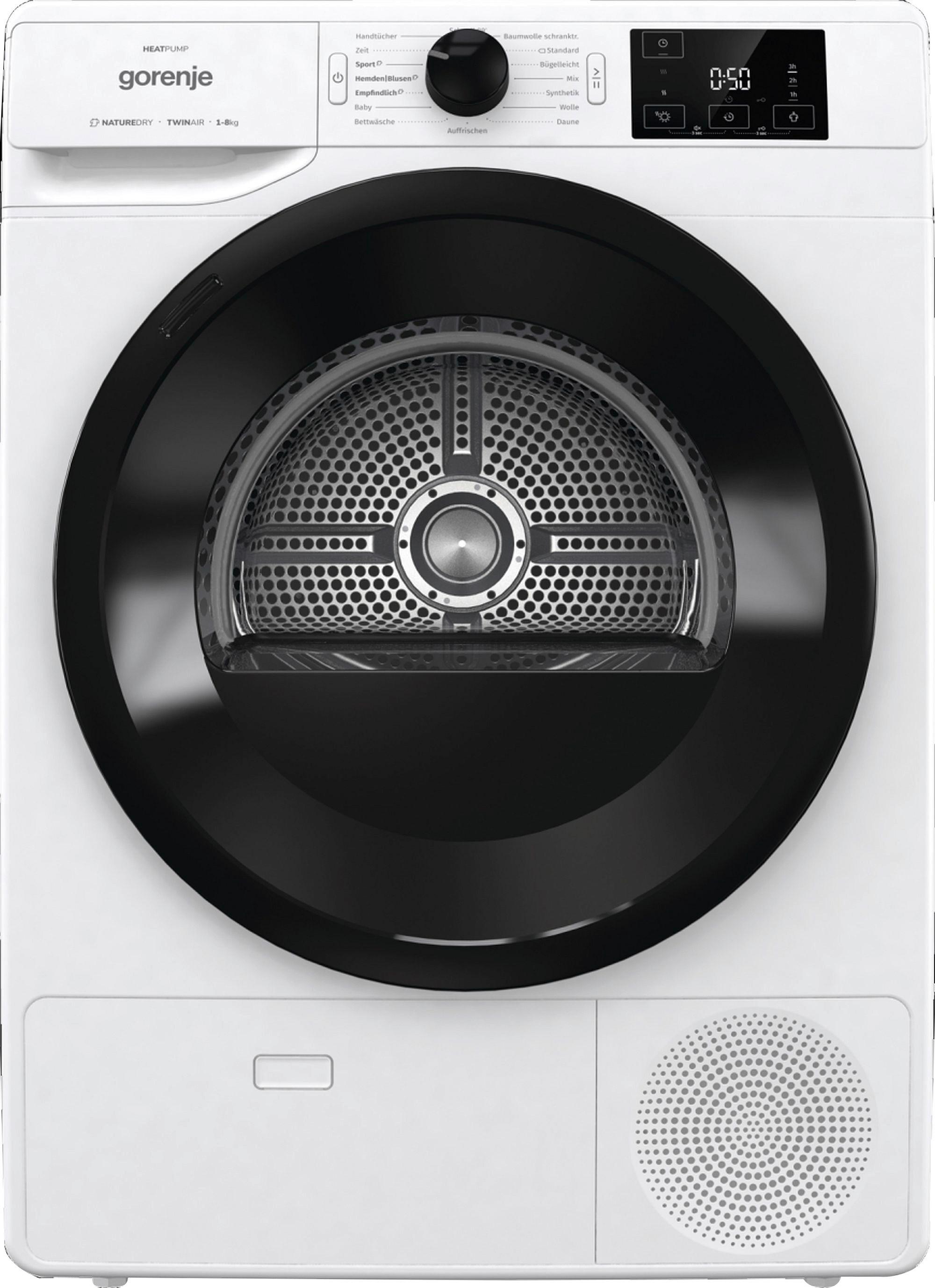 Wärmepumpentrockner DPNE82/GN - Weiß, MODERN (60/85/62,5cm) - Gorenje