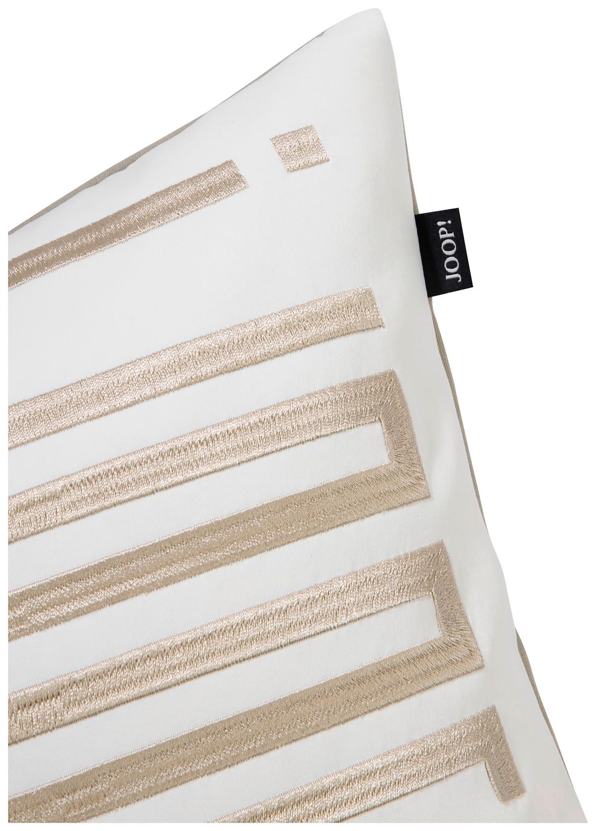 POSZWA NA PODUSZKĘ J!BARS JOOP! - kolor naturalny/kremowy, Basics, tkanina (40/60cm) - Joop!