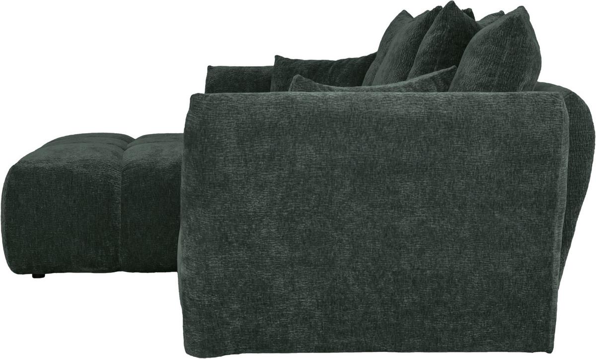 Canapea modulara CAMMELLIO - verde închis, Modern, textil (296/75-95/189cm) - Mömax