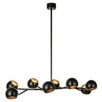 Hängeleuchte Edgar max. 40 Watt - Schwarz, Basics, Metall (55/55/119cm) - Markslöjd