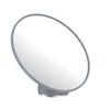 Kosmetikspiegel Chris in Grau - Grau, Modern, Glas/Kunststoff (19,9/17,2/13,3cm) - Premium Living