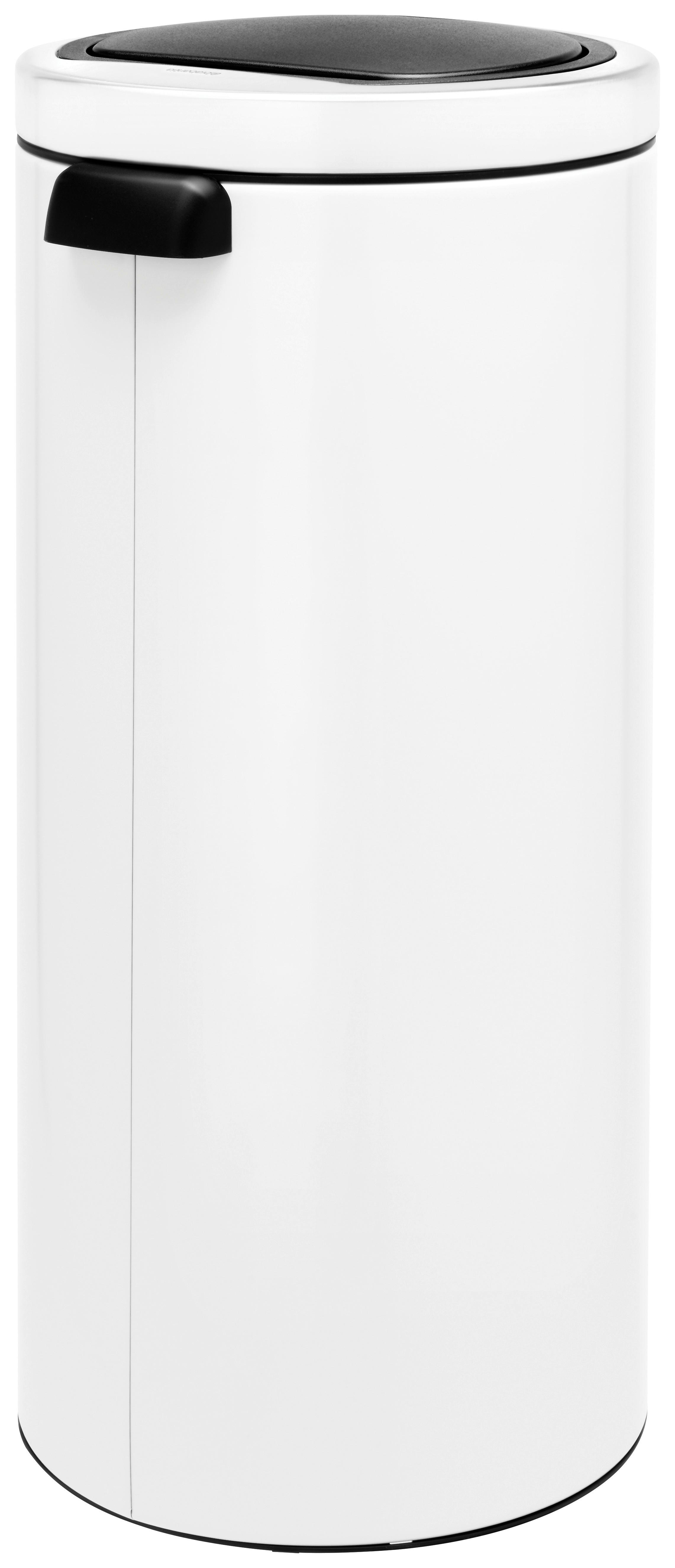 KOSZ NA ODPADY 483240 - biały, Basics, metal (29,3/67,9/38,0cm) - Brabantia