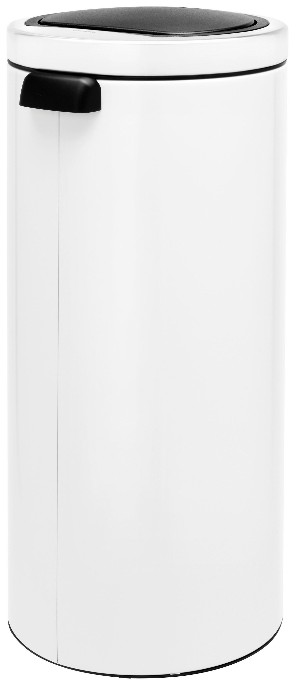 KOSZ NA ODPADY 483240 - biały, Basics, metal (29,3/67,9/38,0cm) - Brabantia