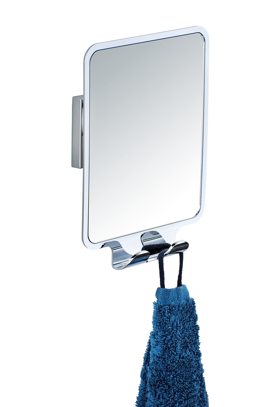 Oglindă Quadro - Modern, plastic (14/19,5/8cm) - Wenko