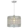 Hängeleuchte Jonna Max. 1x40watt - Weiß, KONVENTIONELL, Kunststoff/Metall (25/128cm) - Mömax modern living