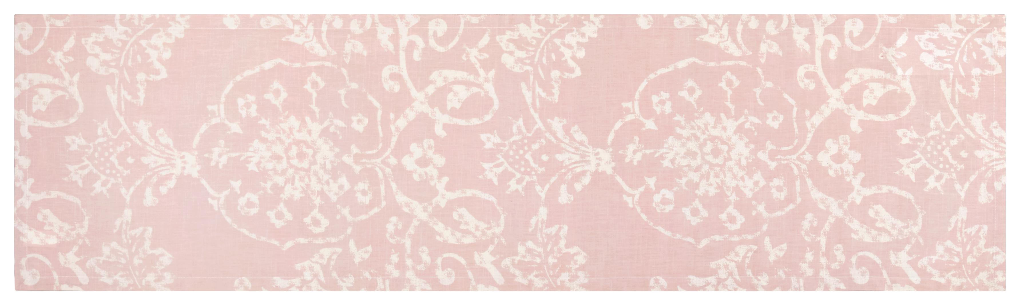 Tischläufer Dagmar Rosa 45x150cm - Rosa, KONVENTIONELL, Textil (45/150cm) - Mömax modern living