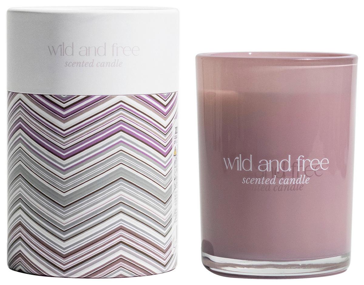 Kerze im Glas Libella in Salbeigrün - Salbeigrün, Glas (8/10,6cm) - Modern Living