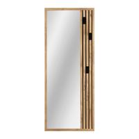 Garderobni Panel Arko Stripes - barve hrasta, Moderno, steklo (140/56/1,63cm) - Mömax