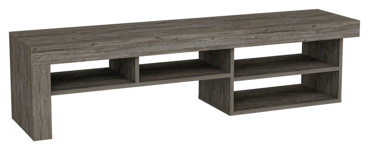 Nizka Omarica Hestia - barve grafita, Design, leseni material (160/40/38cm) - MID.YOU